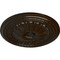 Ekena Millwork Alexa Ceiling Medallion (Fits Canopies up to 2 7/8"), Hand-Painted Bronze, 20 1/2"OD x 1 7/8"P CM20ALBZS - alternate 4
